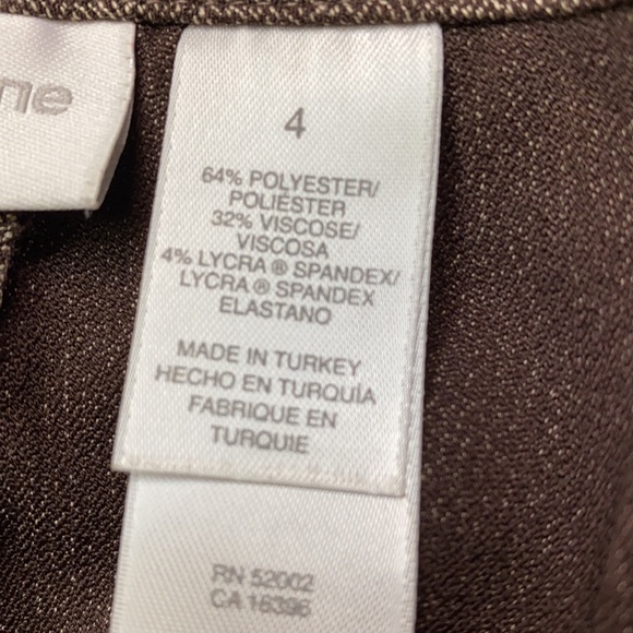 Liz Claiborne Tabitha Fit Brown Pants - Picture 6 of 6